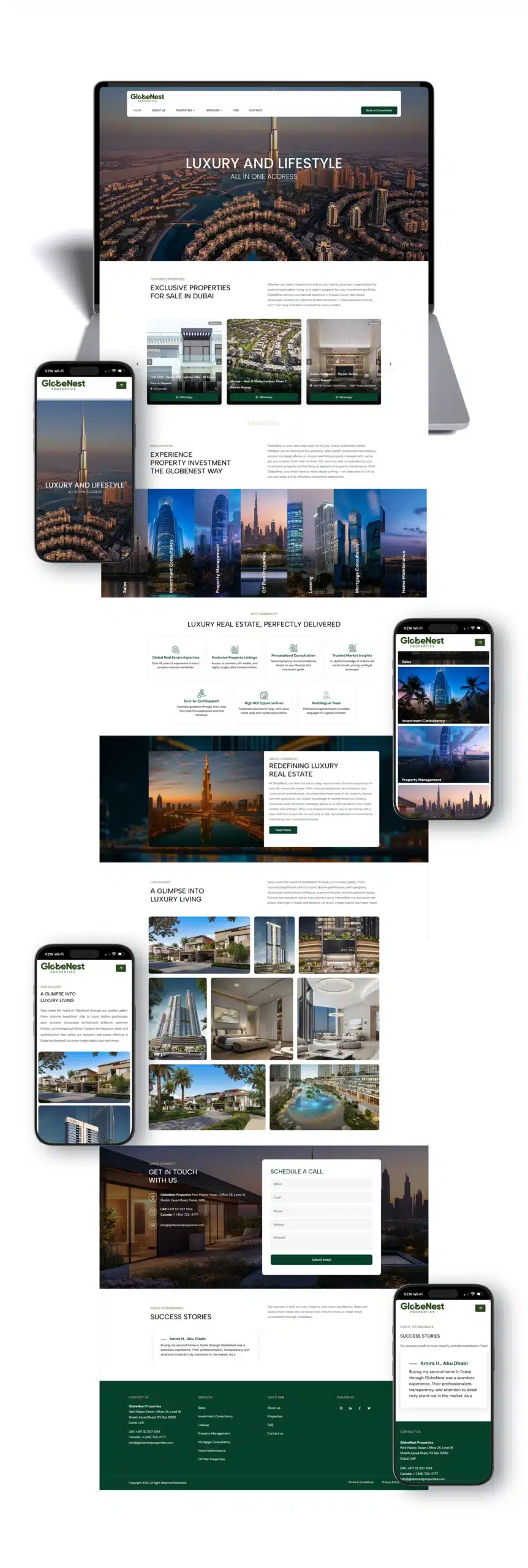 GlobeNest Properties Showcase