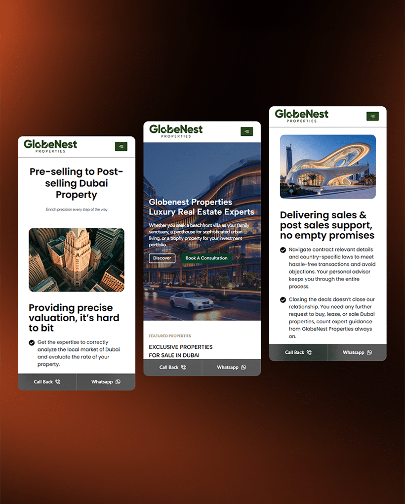App Screens